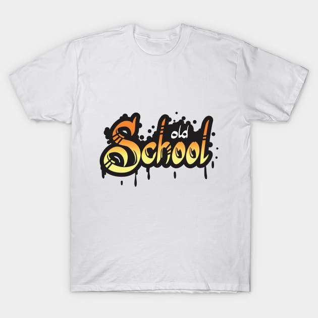 Old School T-Shirt by MohamedKhaled1